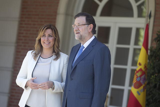 Susana Daz y Mariano Rajoy | La Moncloa Gobierno de Espaa CC